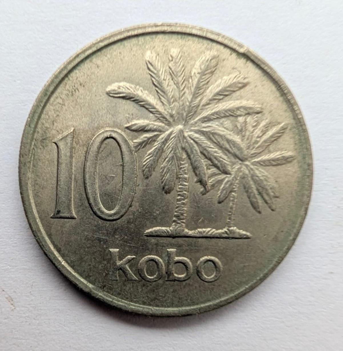 Nigerija 10 kobo 1976