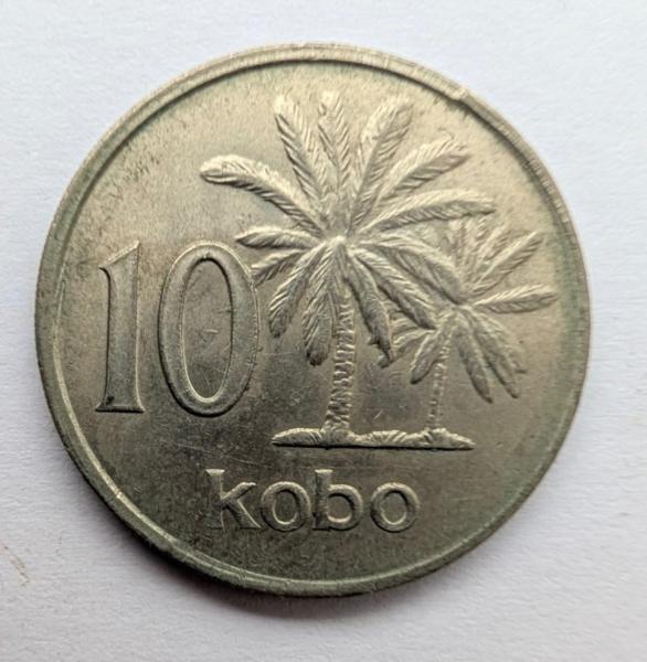 Nigerija 10 kobo 1976