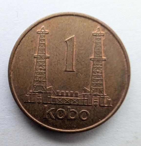 Nigerija 1 kobo 1991