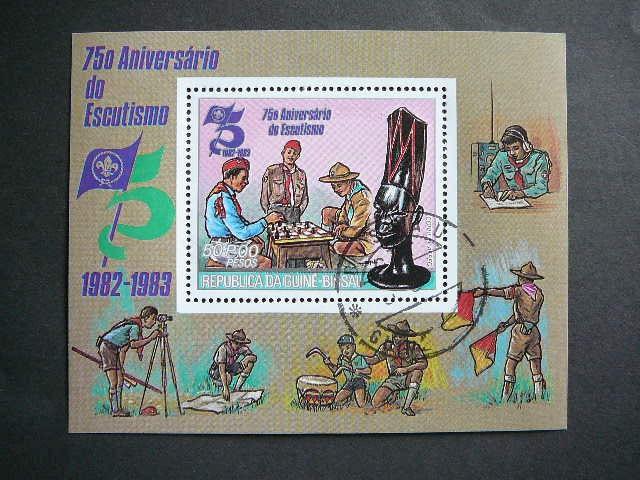 Bissau Gv. 1983 Sachmatai Skautai antsp. #
