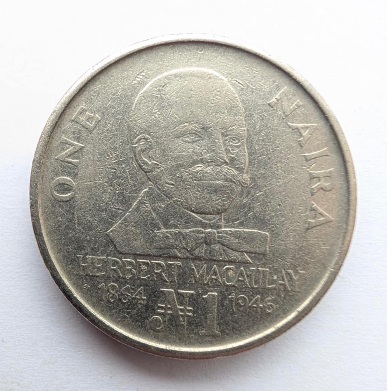 Nigerija 1 naira 1991
