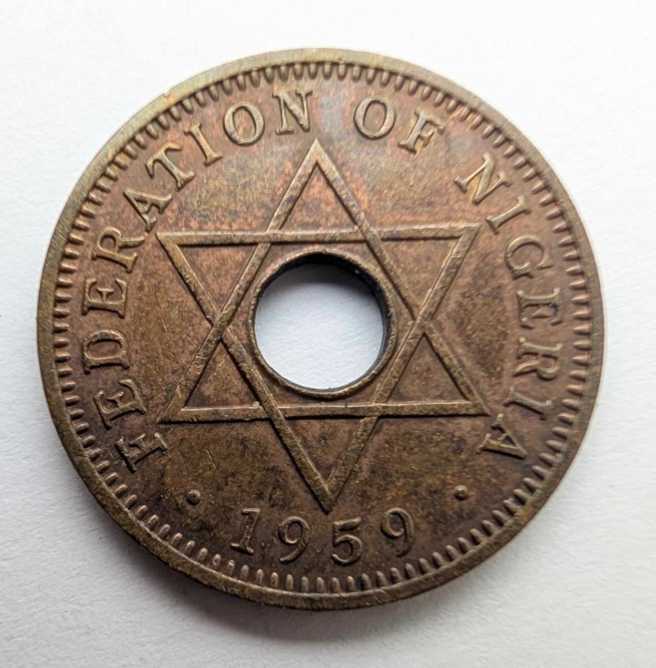 Nigerija 1/2 p 1959