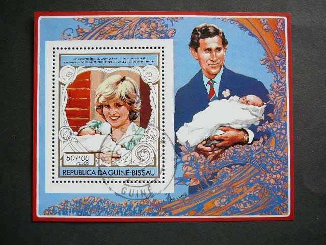 Bissau Gv. 1982 Princese Diana antsp. #