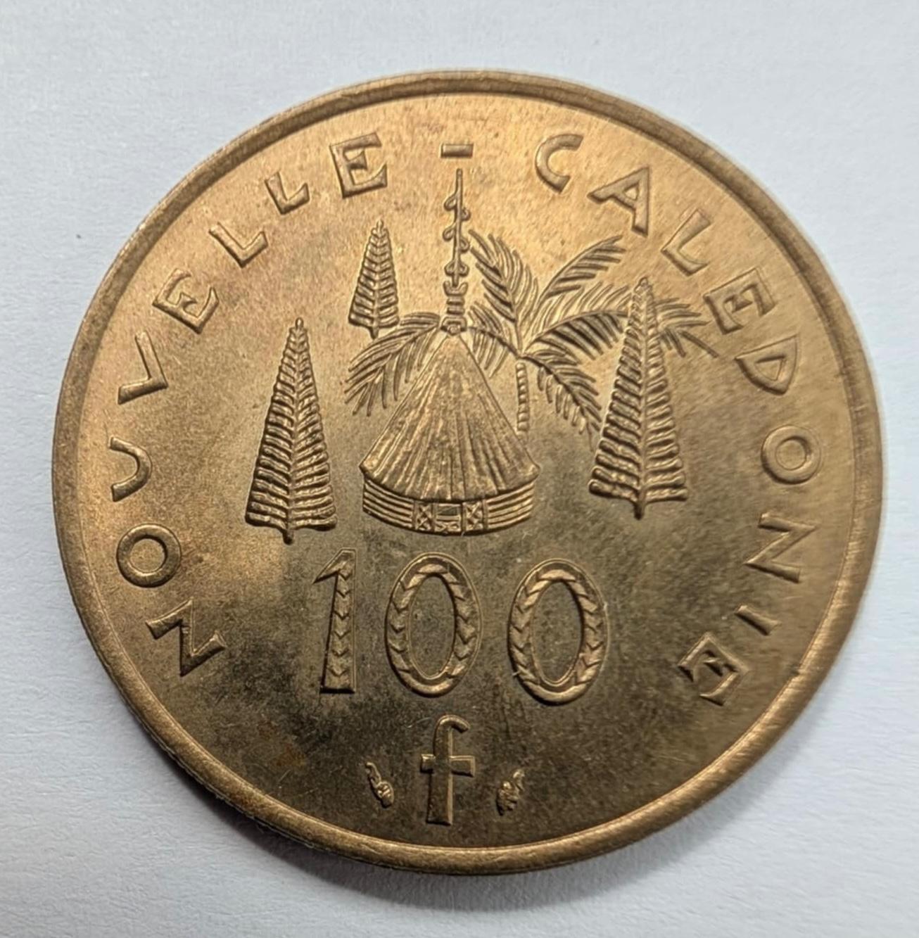 Naujoji Kaledonija 100 Fr 1976