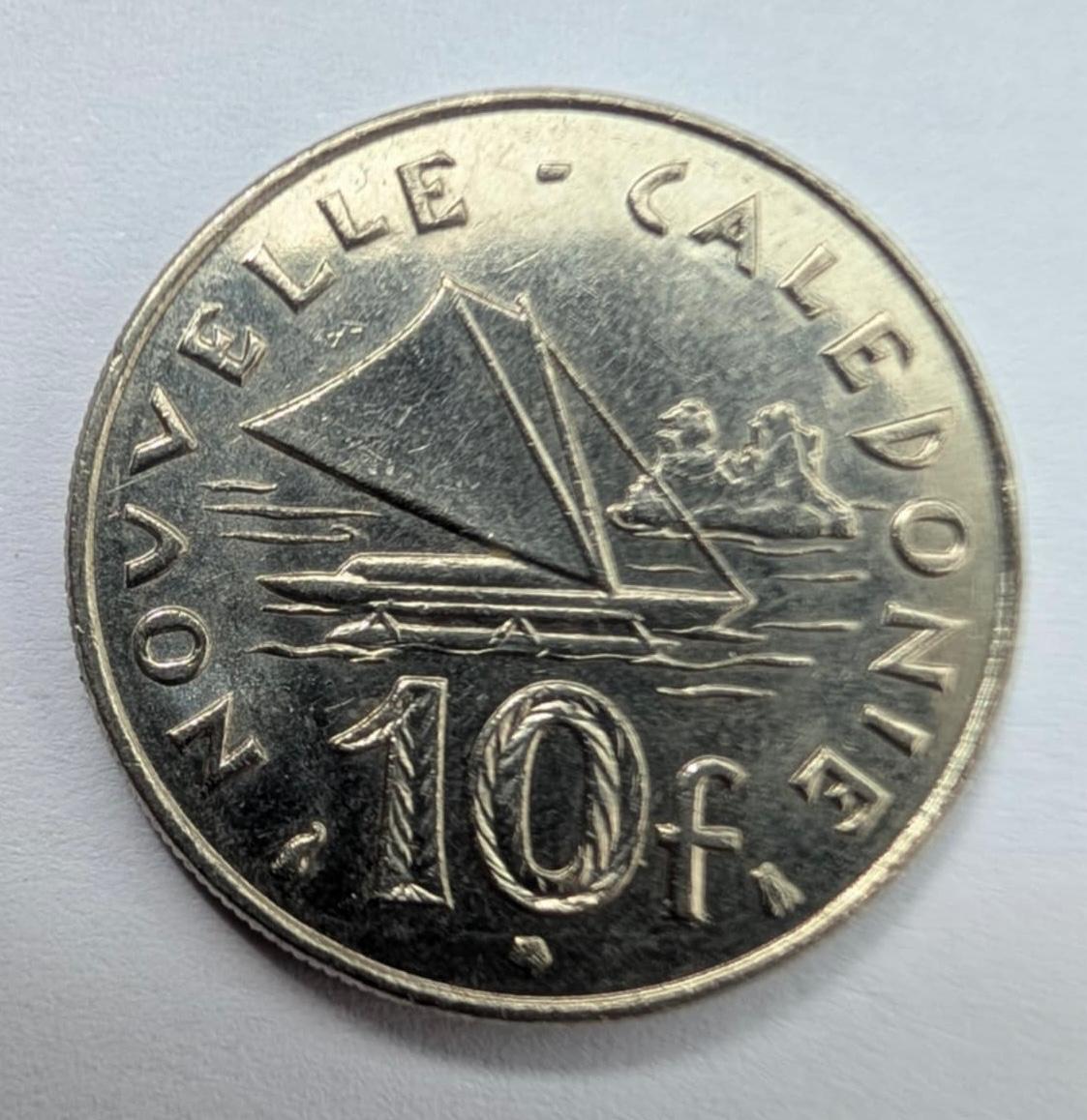 Naujoji Kaledonija 10 Fr 1992
