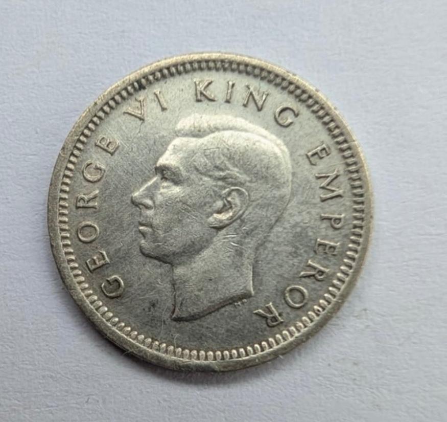 Naujoji Zelandija 3 p 1956 sidabras