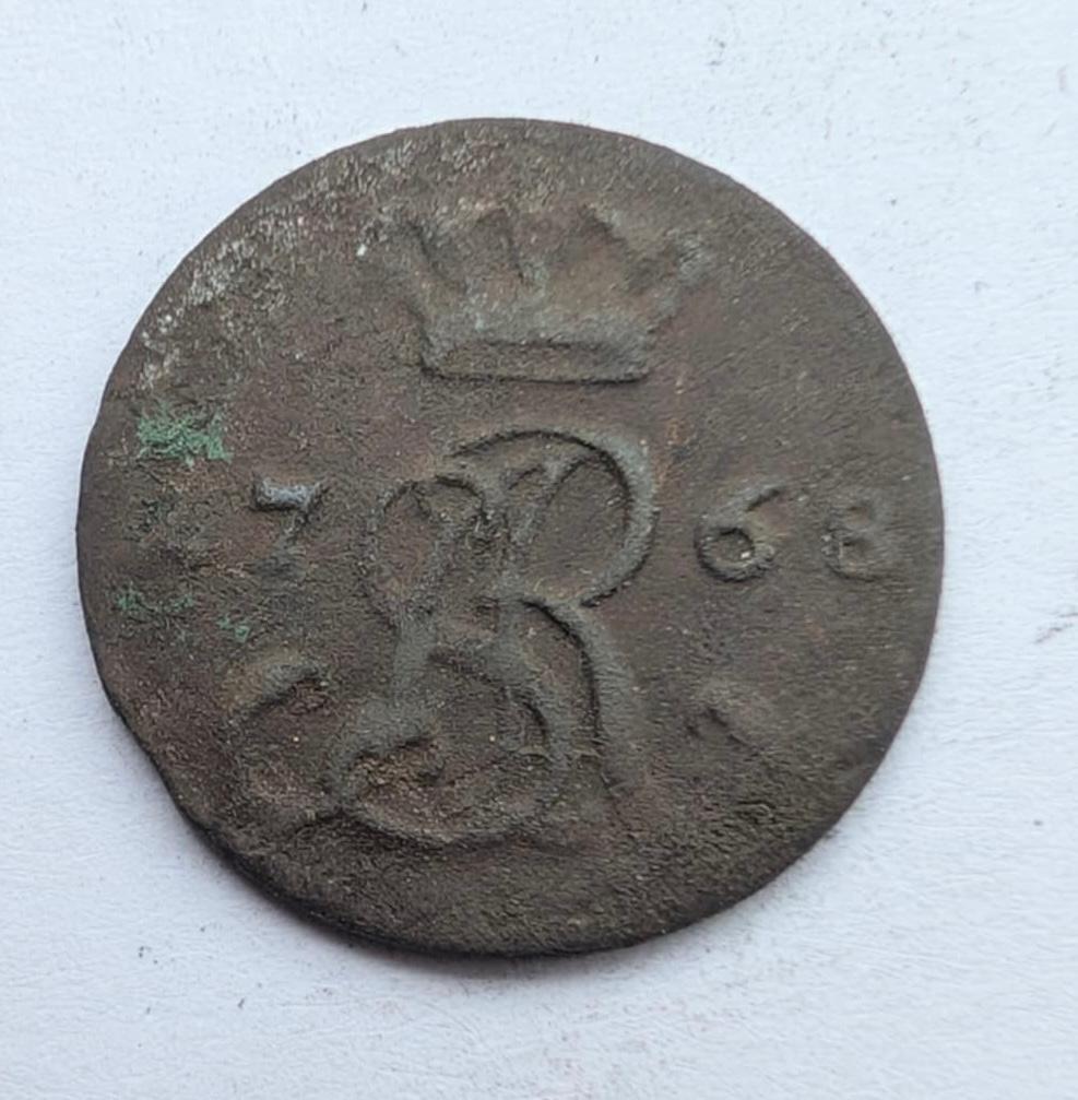 Stanislavo Augusto 1/2 grašio 1768 