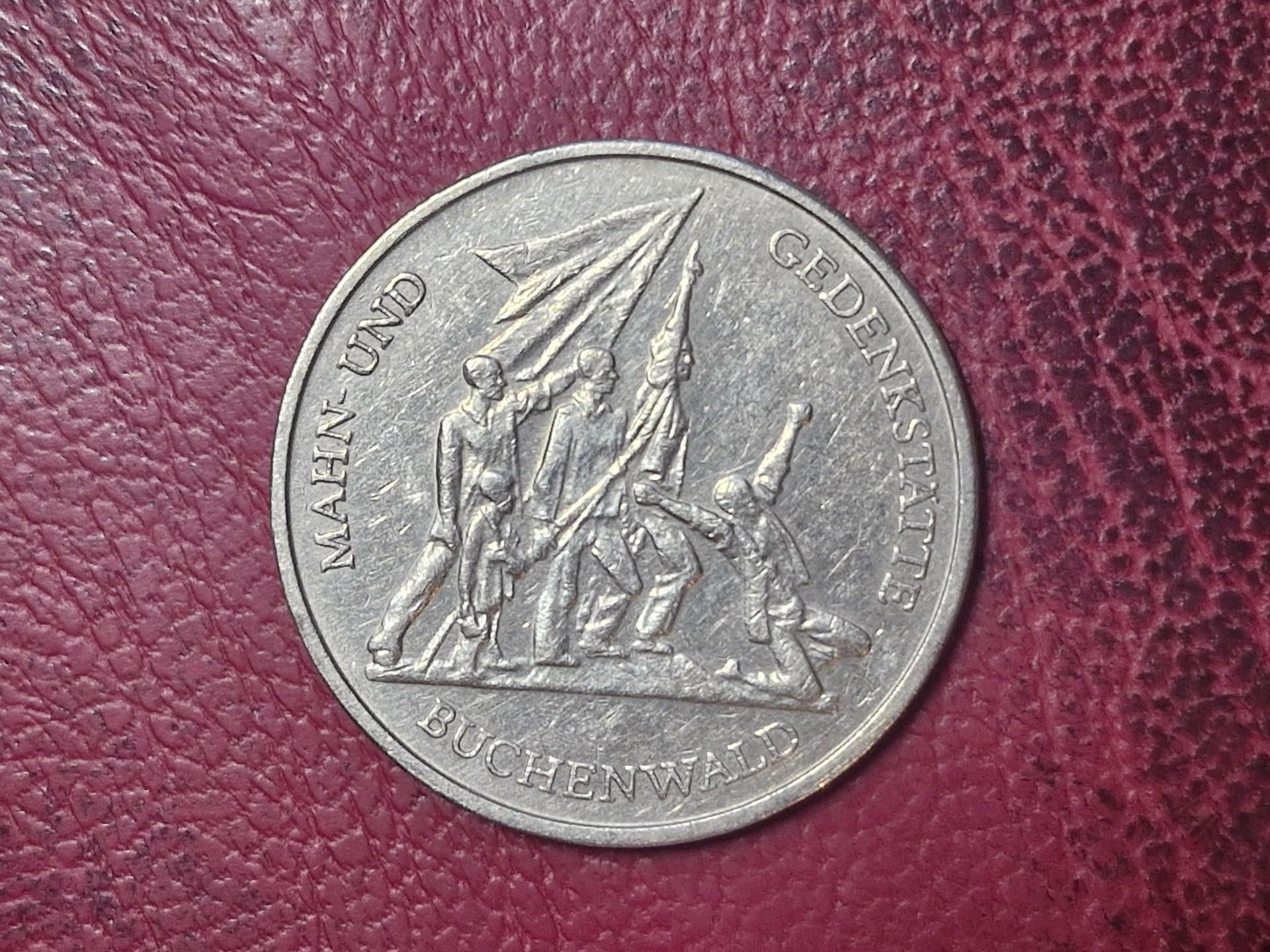 Vokietija - VDR 10 markių, 1972 KM# 38 Buchenvaldo