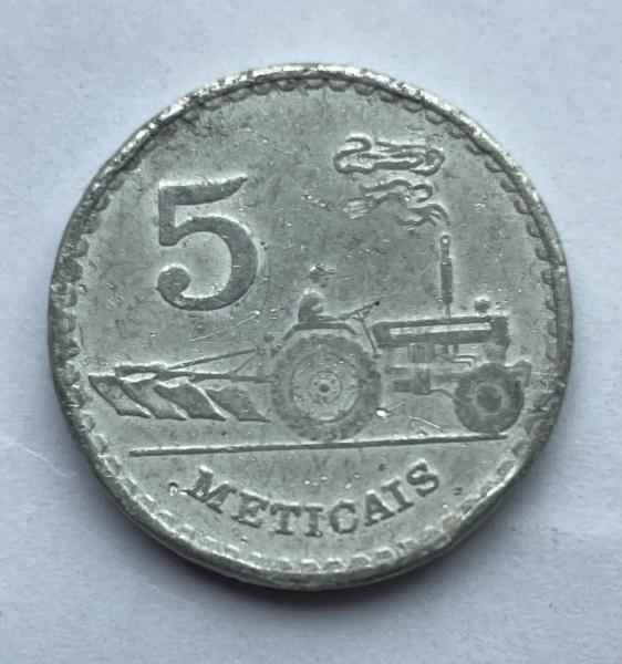Mozambikas 5 M 1986