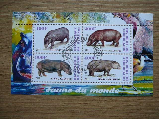 j212 Begemotai Burundis 2011 antsp. #