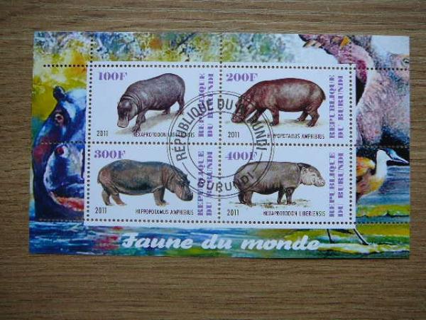 j212 Begemotai Burundis 2011 antsp. #