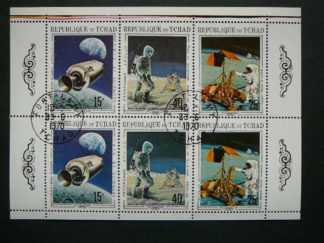 Cadas 1970 Kosmosas Apollo11 antsp. #2