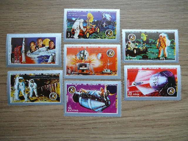 Ekvatoriaus Gvin. 1972 Kosmosas Apollo15 svarus