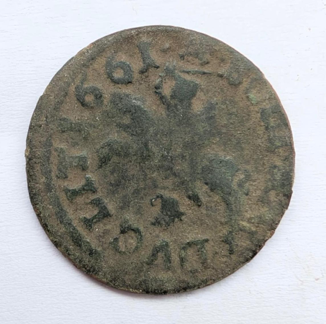 Jono Kazimiero 1661 šilingas 