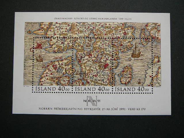 Islandija 1990 Burlaiviai Laivai svarus #22