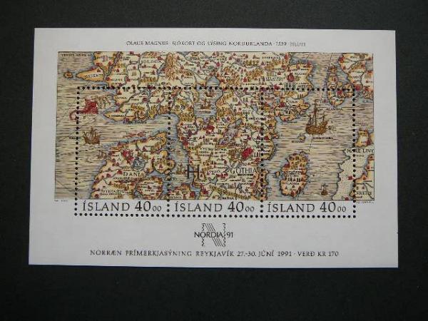 Islandija 1990 Burlaiviai Laivai svarus #22