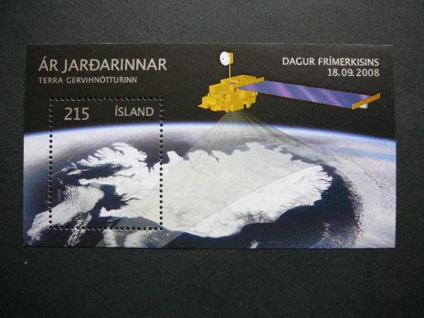 Islandija 2008 Kosmosas MNH