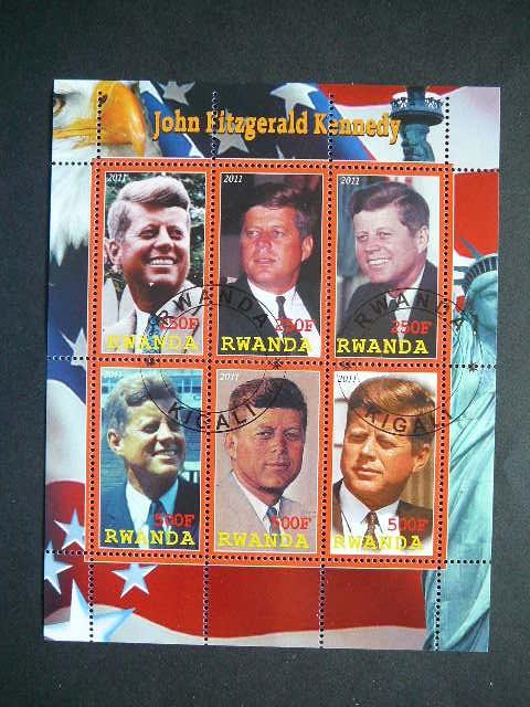s881 Prezidentas J.Kenedis Ruanda 2011 antsp. #