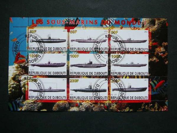 s926 Laivai povand. Dzibutis 2011 antsp. #