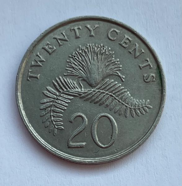 Singapūras 20 c 1993