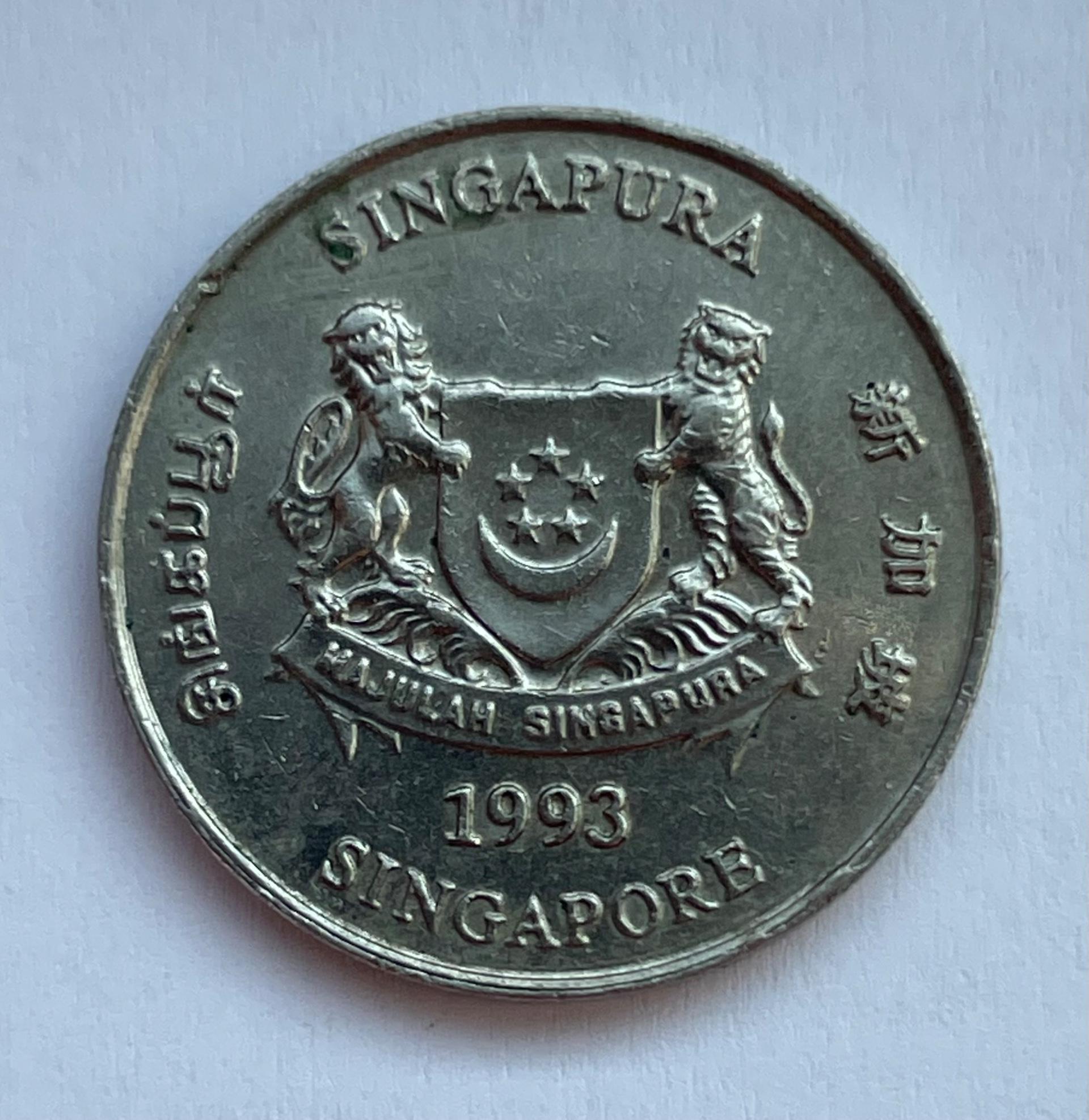 Singapūras 20 c 1993