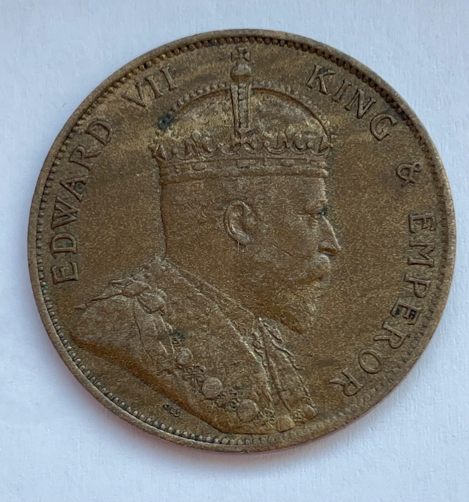 Džersis 1/12 šilingo 1909 Edvardas VII