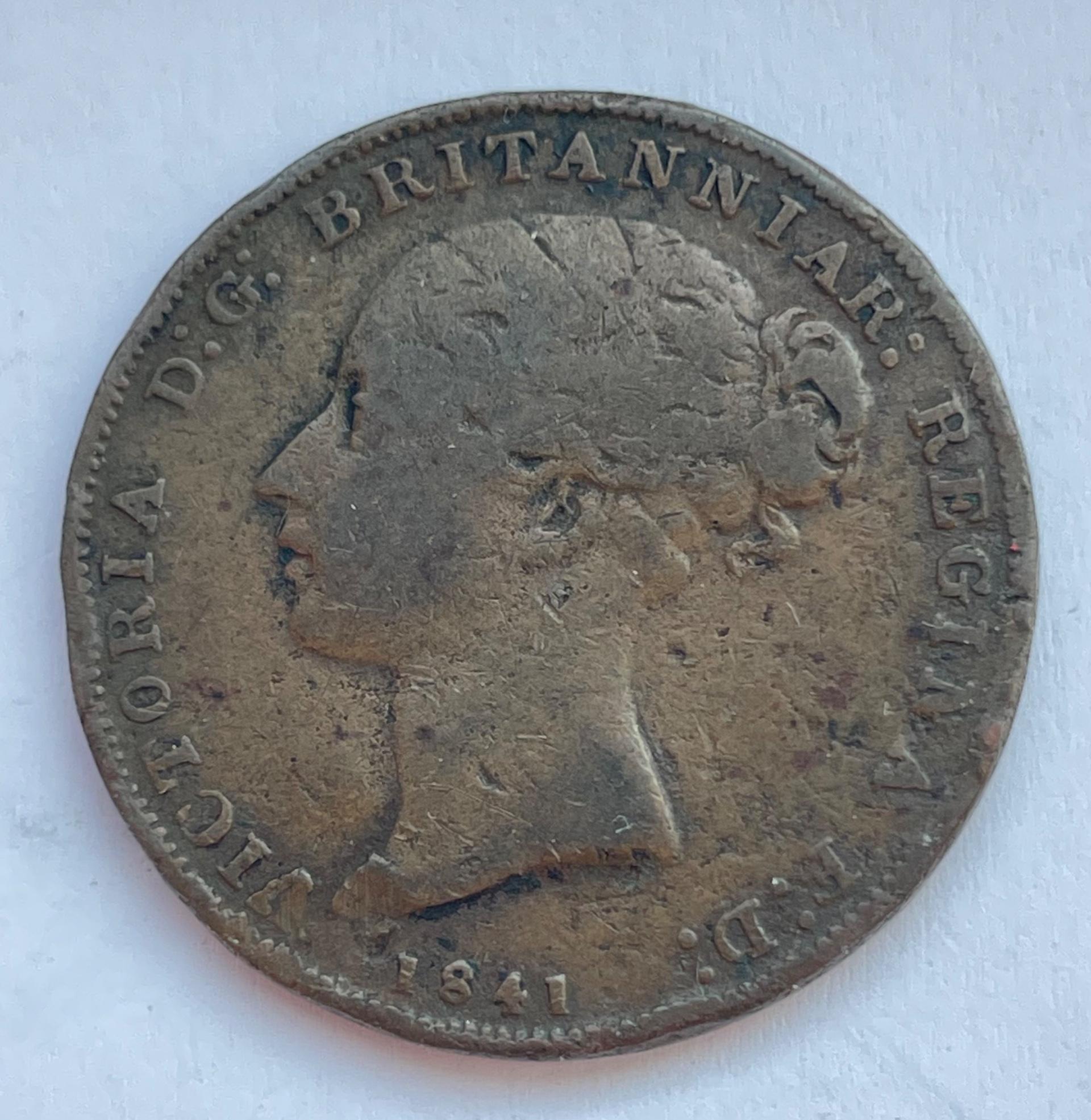 Džersis 1/26 šilingo 1841