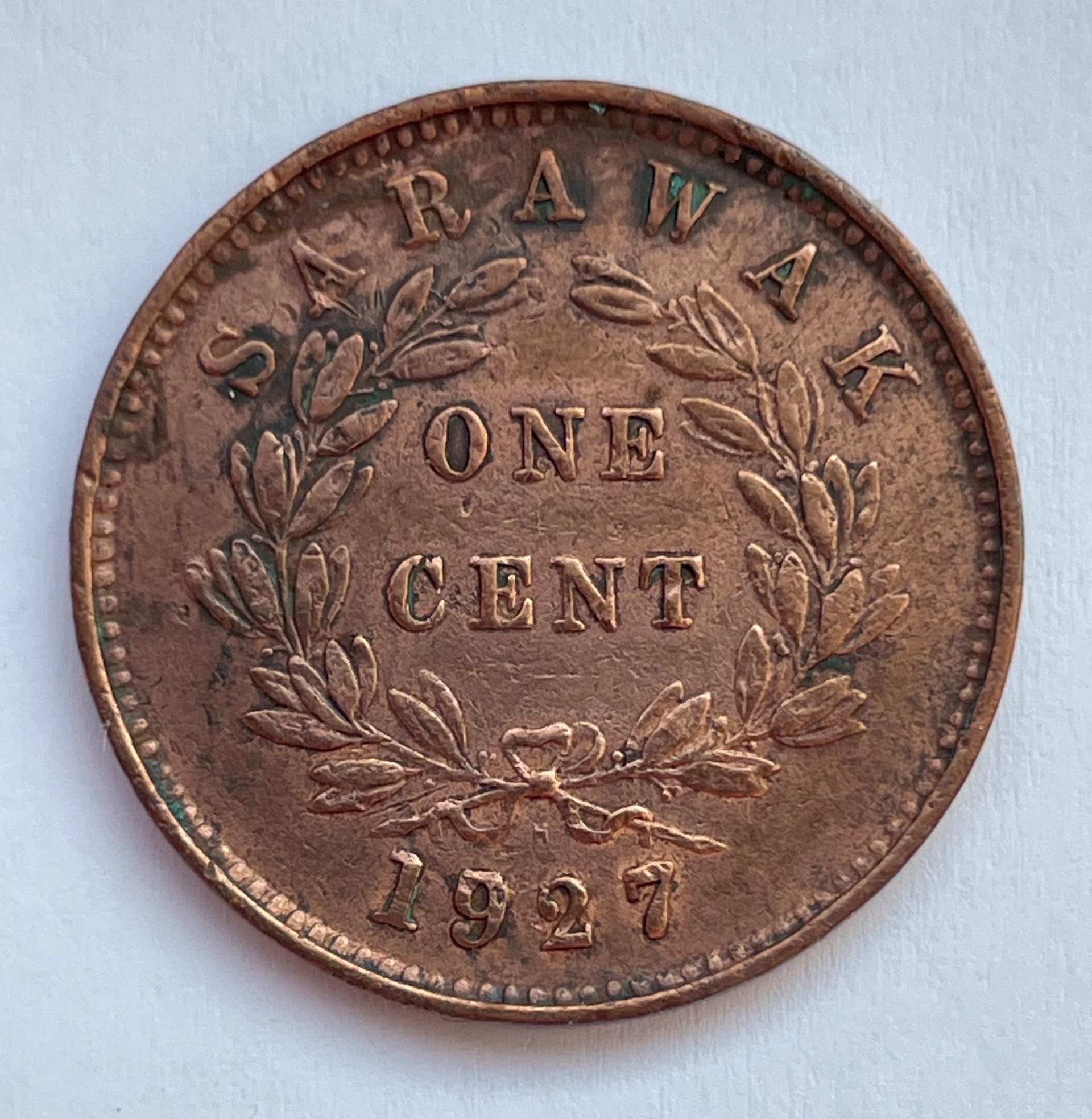 Sarawak 1 c 1927