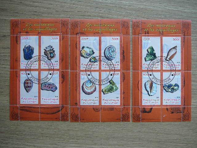 s906/8 Mineralai Kriaukles Kongas 2011 antsp. #