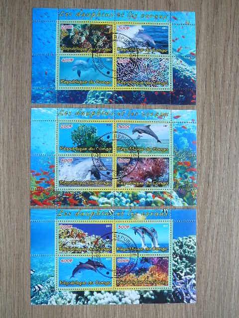 s912/4 Delfinai Koralai Kongas 2011 antsp. #