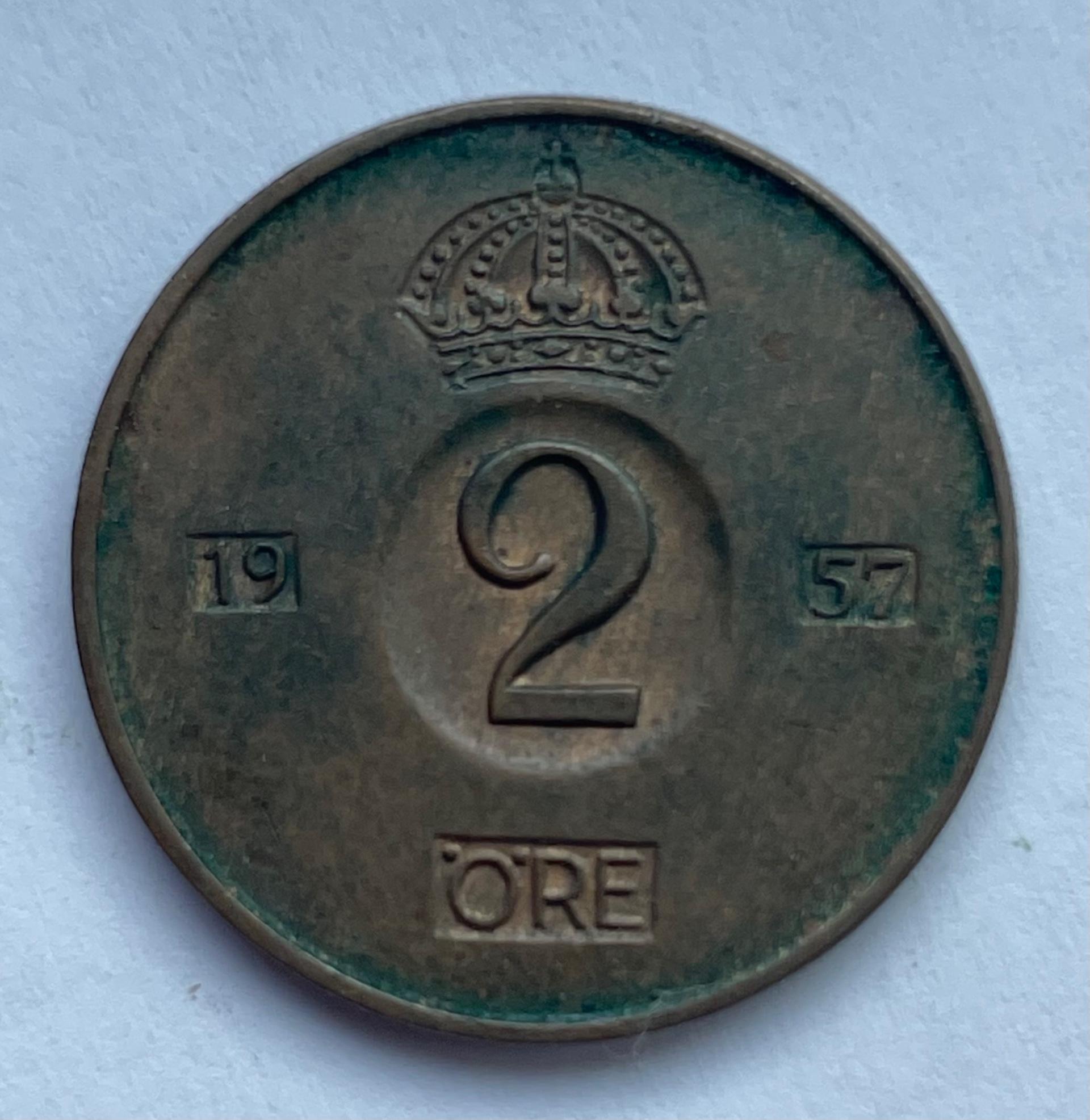 Švedija 2 ore 1957