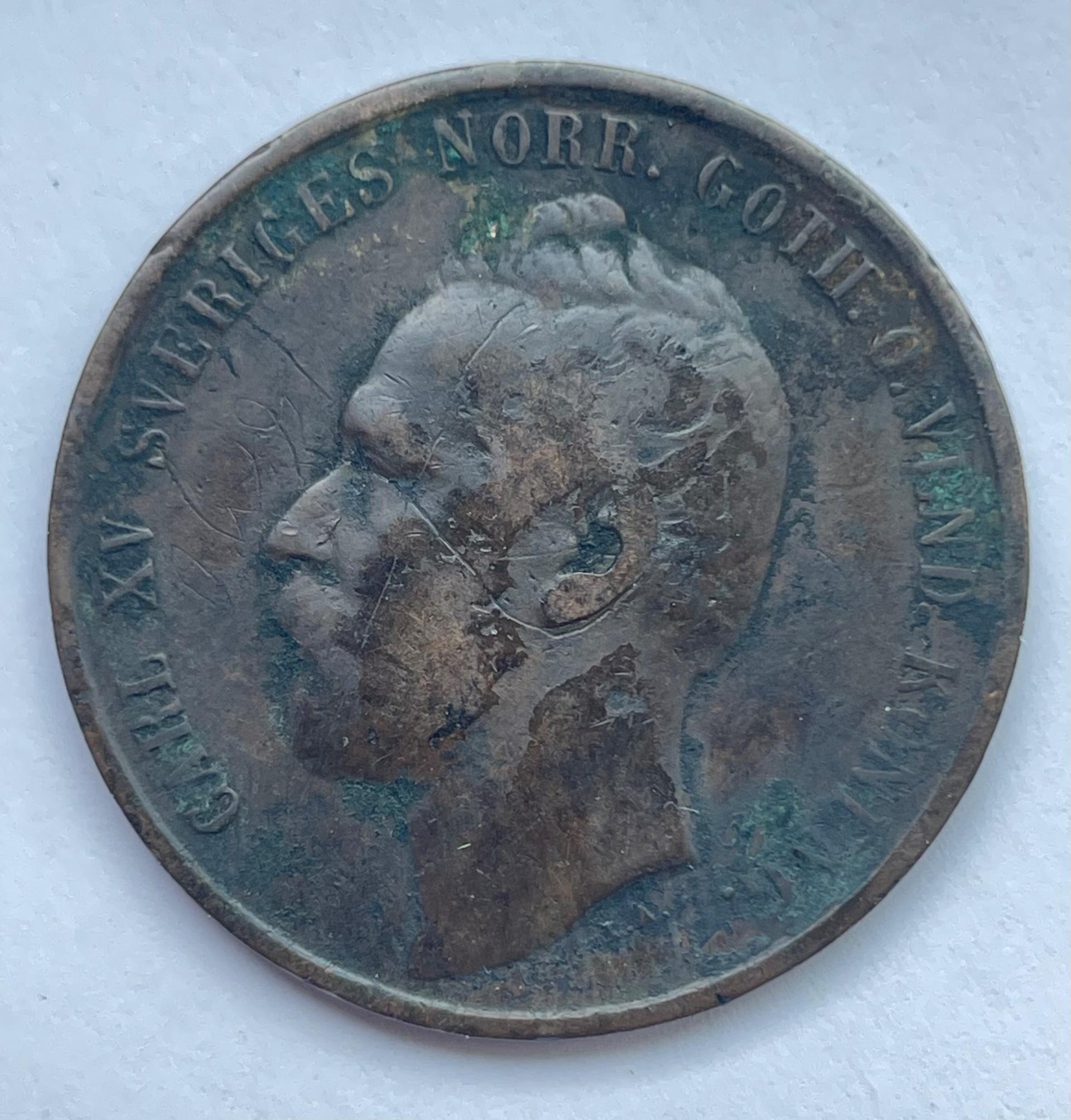Švedija 5 ore 1860
