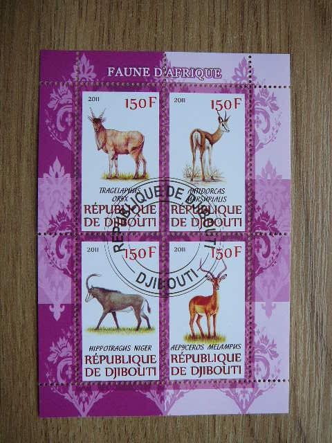 s965 Antilopes Zverys Dzibutis 2011 antsp. #