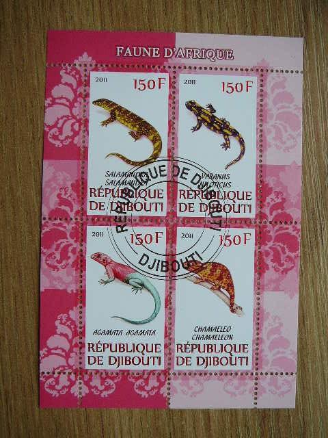 s970 Reptilijos Driezai Dzibutis 2011 antsp. #