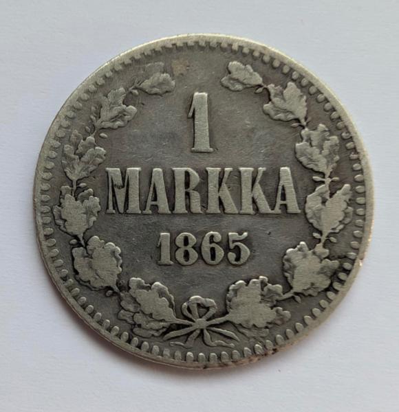 Suomija 1 M 1865