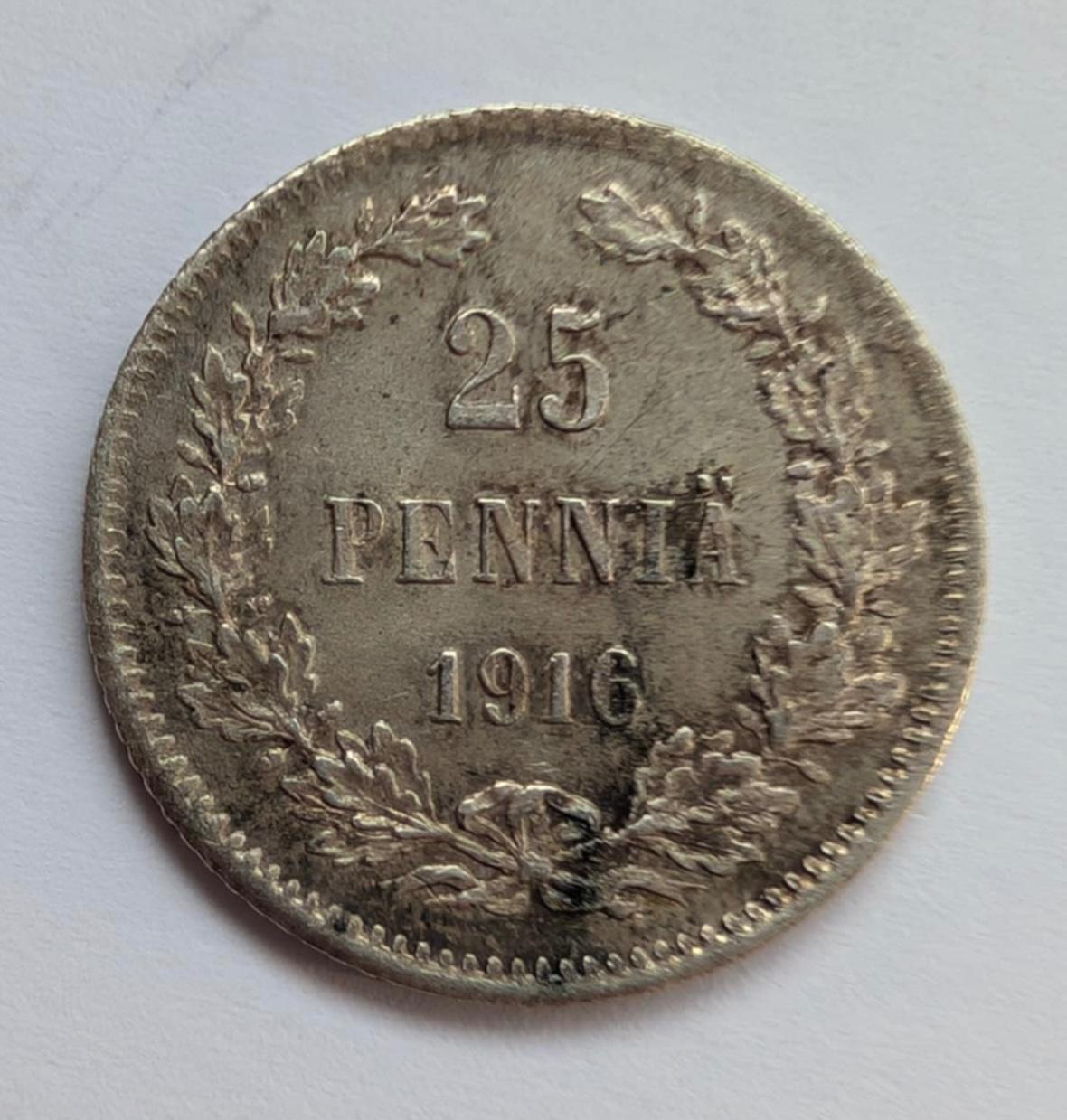 Suomija 25 p 1916