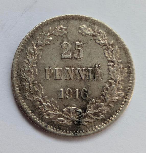 Suomija 25 p 1916