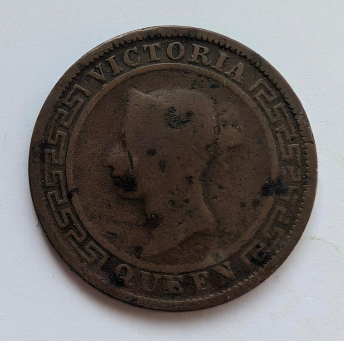 Ceilonas 1 c 1870