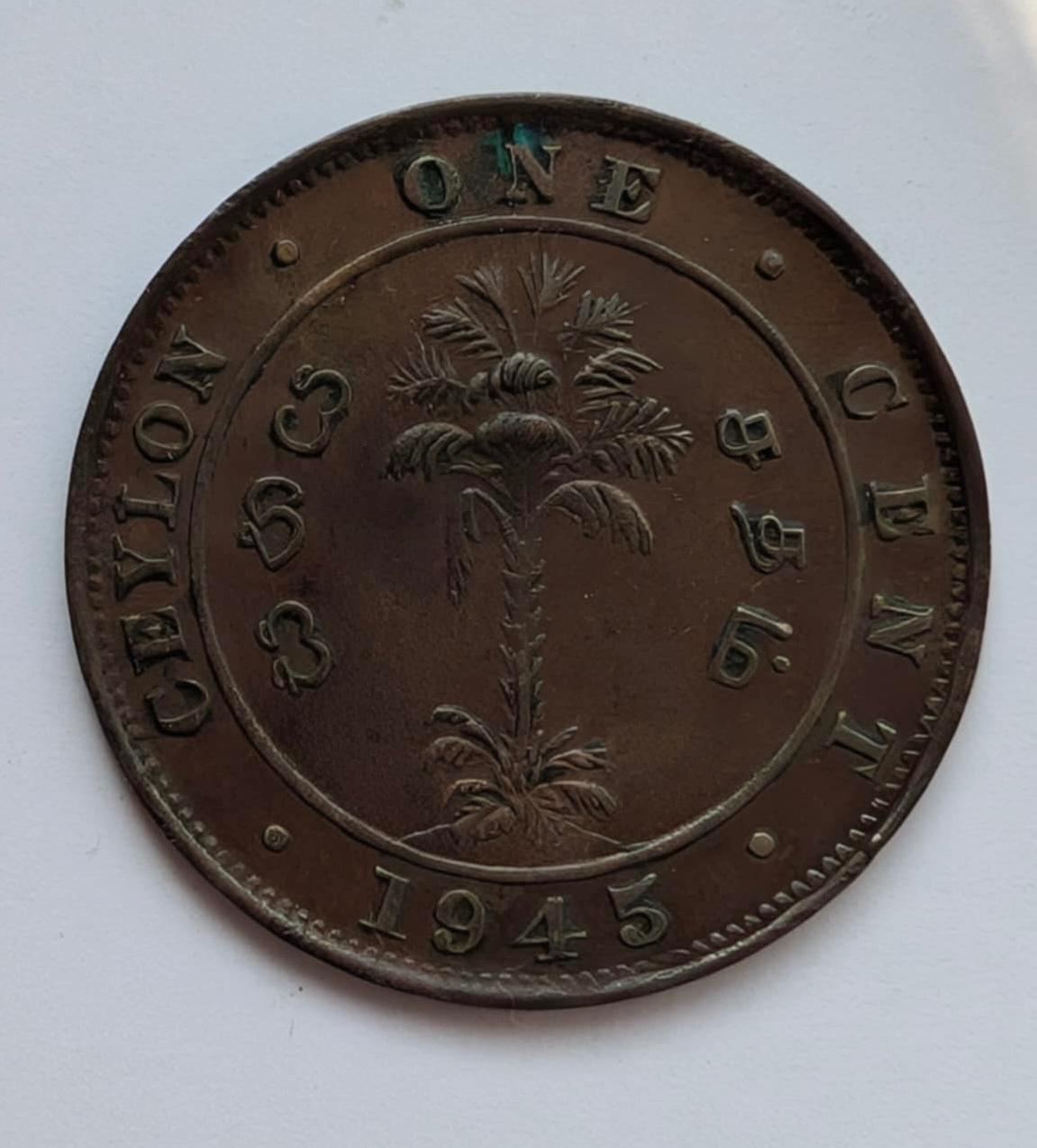 Ceilonas 1 c 1945