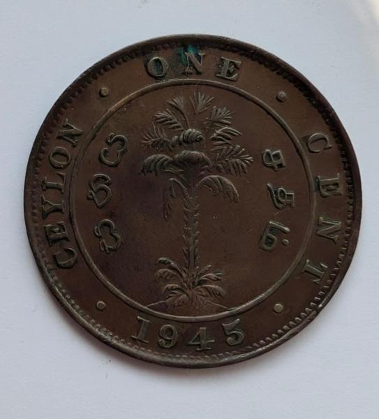 Ceilonas 1 c 1945