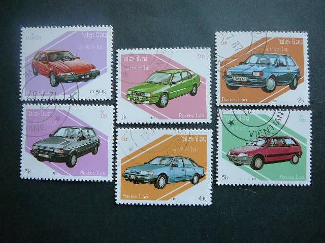 Laosas 1987 Atomobiliai antsp.
