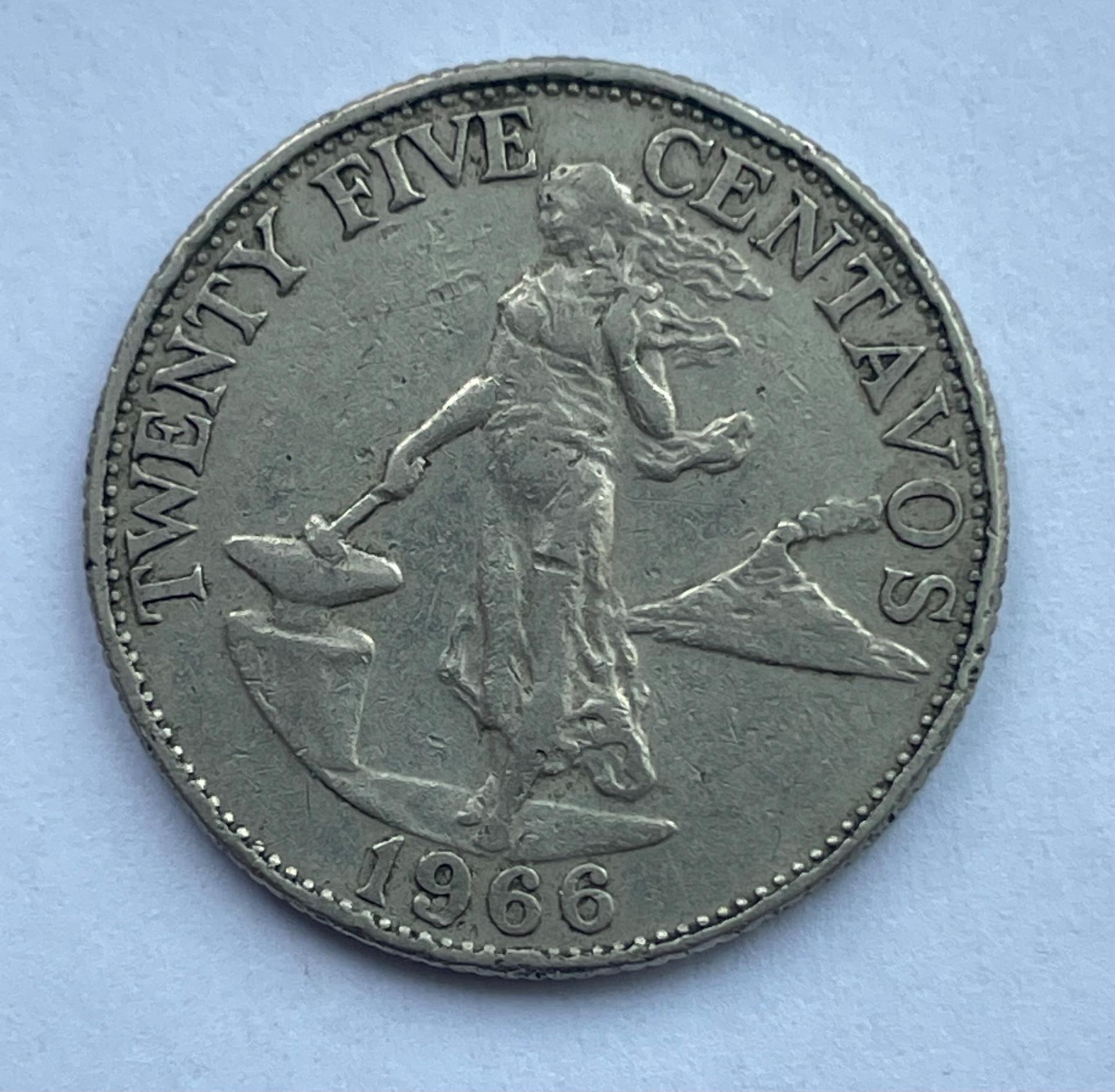Filipinai 25 c 1966