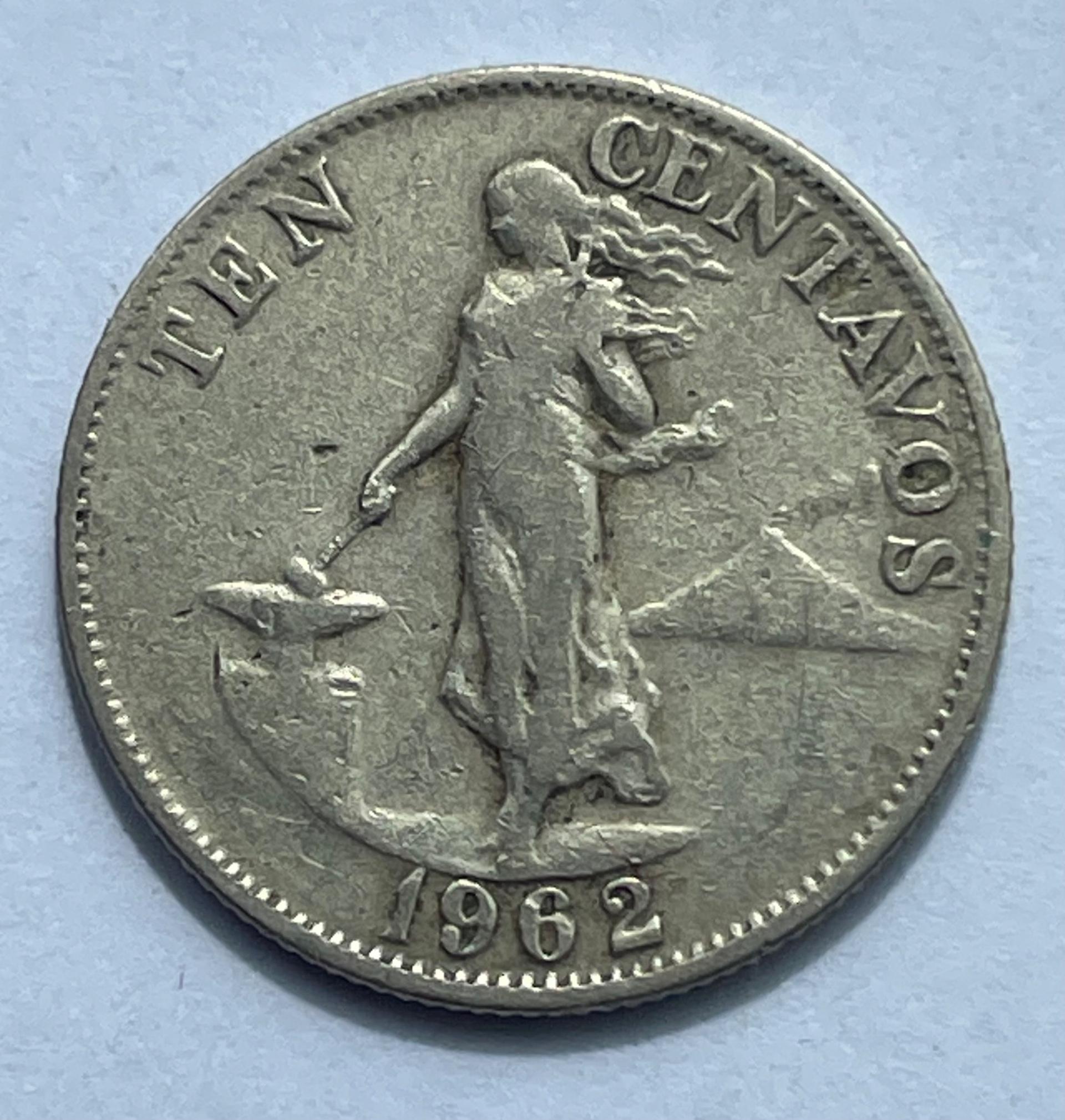 Filipinai 10 c 1962