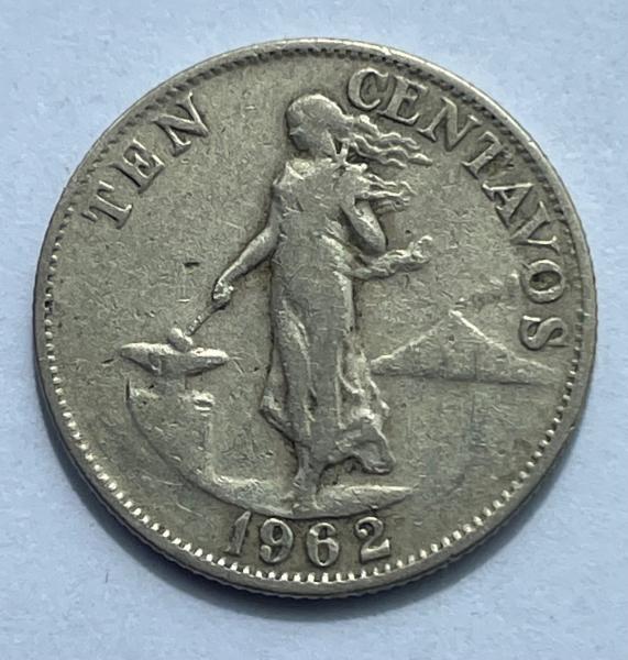 Filipinai 10 c 1962
