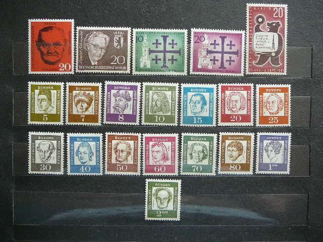 Berlynas 1961 m. p.zenklu komplektas Vokietija MNH #