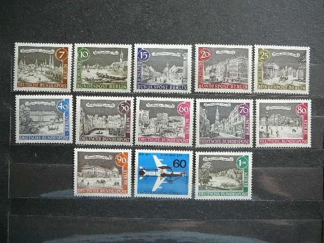 Berlynas 1962 m. p.zenklu komplektas Vokietija MNH #
