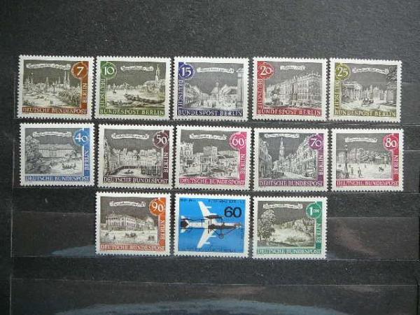 Berlynas 1962 m. p.zenklu komplektas Vokietija MNH #