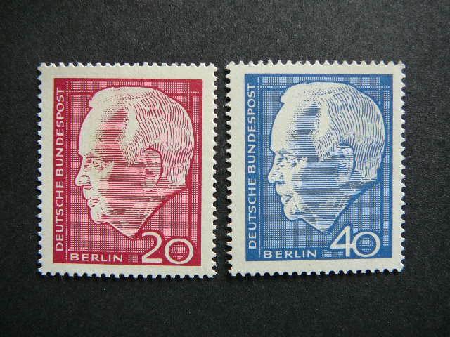 Berlynas 1964 Prezidentas Vokietija MNH #236