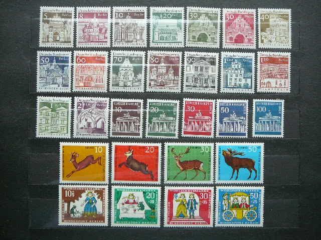 Berlynas 1966 m. p.zenklu komplektas Vokietija MNH #