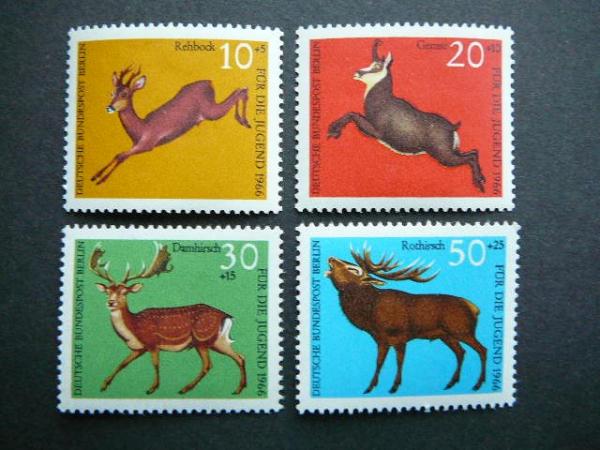 Berlynas 1966 Zverys Vokietija MNH #291
